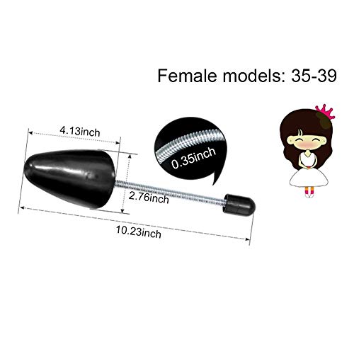 New 1Pair Plastic Shoe Stretcher 2-Way Shoes Stretcher Tree Shaper Care for Women and Men Shoe Fasteners - Thumbnail 3