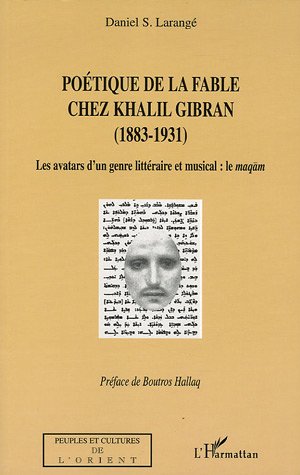 Poétique de la fable chez Khalil Gibran, 1883-1931