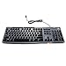 Keyboard Cover for Logitech MK295 MK270 MK200 K270 Wireless Keyboard, Logitech MK370 MK270 MK200 K270 Keyboard Skin Protector - Black