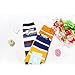 Deer Mum Boy's Cotton Cartoon Car Pattern Knee High Socks,3-12 Years