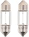 BOSCH DE3175 Long Life Upgrade Miniature Bulb, Pack of 2 (DE3175LL)