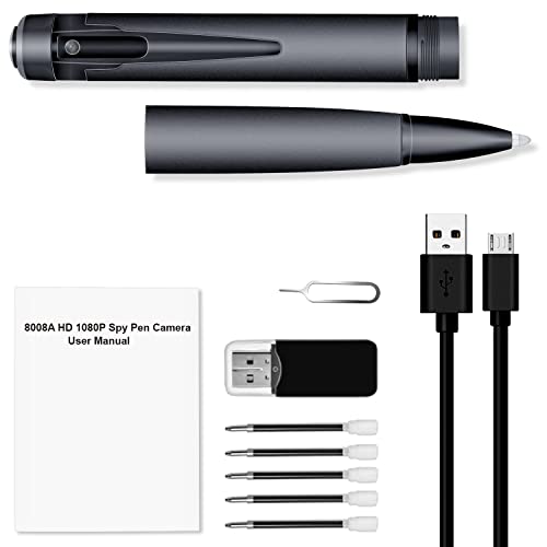Amyway Spy Camera Pen Hidden Camera Premium Pack Mini Spy Camera