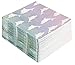 Cocktail Napkins - 150-Pack Luncheon Napkins, Disposable Paper Napkins Dolphin Party Supplies for Kids Birthdays, 2-Ply, Unfolded 13 x 13 Inches, Folded 6.5 x 6.5 Inches