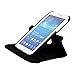 Kingsource (TM Samsung Galaxy Tab 3 7.0 Case-360 Rotating Leather Stand Case Cover for Galaxy Tab 3 7.0 SM-T210R and SM-T217S 7-Inch P3200 Tablet Color Black