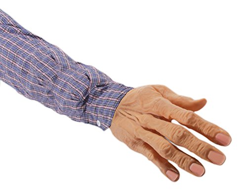 Loftus International Loftus Ghastly Severed Arm with Sleeve Decoration Prop, Beige Novelty Item
