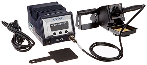 Aoyue 2930 Programmable Lead Free Soldering Station, C/F Switchable, Configurable soldering iron holder