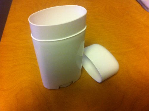1 empty deodorant containers white 2.5oz- make your own…