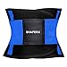 SHAPERX Women's Waist Trainer Belt Waist Training Corset Waist Cincher Slimming Body Shaper for an Hourglass Weight Loss Workout Gym Fitness Trimmer Slimmer Shaper, SZ8002-Blue-S