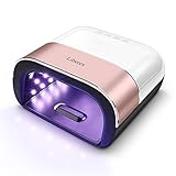 Liberex UV Nail Lamp - 48W LED Nail Dryer, Professional Curing Light with Smart Sensor, LCD Display, 4 Timer Settings for Fingernail & Toenail Gel Nail Polish