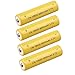 VIASA 4PCS 3.7V 9800mAH Li-ion Rechargeable 18650 Battery For Flashlight Torch