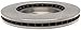 ACDelco Silver 18A1666A (19287219) Non-Coated Front Disc Brake Rotor