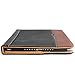 I4UCase Apple iPad 2 / iPad 3 / iPad 4 Case - Soft Leather Stand Folio Case Cover for iPad 2 3 4 Generation, with Multiple Viewing angles, Auto Sleep/Wake, Document Card Pocket (Black and Tan)