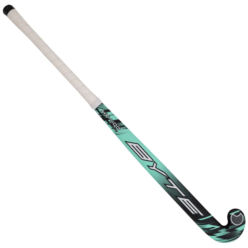 BYTE HX400 COMPOSITE OUTDOOR HOCKEY STICK TEAL (37.5'' LIGHT)