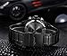 Readeel Military Sports Watches Men's Dual-display Multi-function Stainless Steel Mens Watches Red