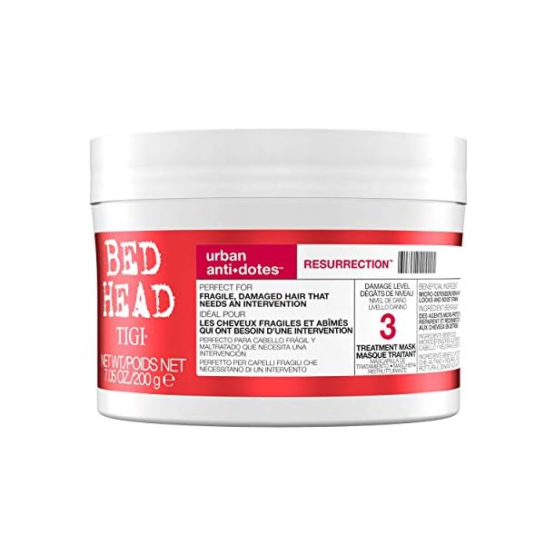 Bed-Head-by-Tigi-Urban-Antidotes-Resurrection-Hair-Mask-for-Damaged-Hair-200g Bed Head by Tigi Urban Antidotes Resurrection Hair Mask for Damaged Hair 200g