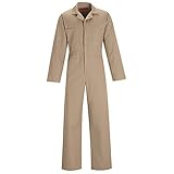 Regent Apparel Men's Tan Coveralls