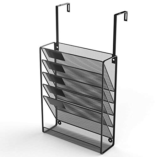Hanging Organizer Cubicle File Holder - Wall Mount Office Cubical Partition Folder Storage - Thumbnail 6