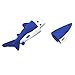 Aneew Blue Pendrive 32GB U Disk Ocean Shark Fish USB Flash Drive Memory Thumb Storage Data Gift