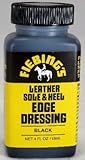 Fiebing's Leather Sole & Heel Edge Dressing - Shoe Shine Finish - Black - 4 oz