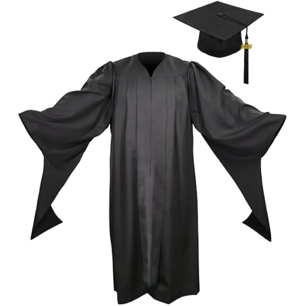 Trial Robe Court Robe Legal Wear Barrister Gown For Court - 5'6