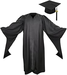 Classic Masters Graduation Cap and Gown, Unisex Cap