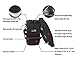 OYATON 32oz Insulated Water Bottle Carrier With Strap, Black, Fits 32oz Bottles, Walking Travel Hiking, With Pocket and Handle