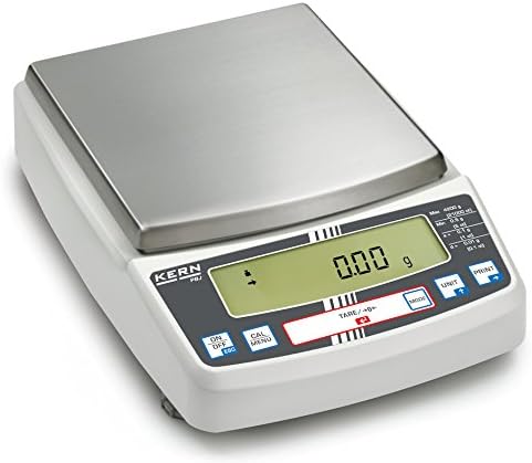 KernPBS 6200-2M - Precision Balance, Weighing Range [Max]: 6200 g, Readout [d]: 0,01 g, Weighing Plate: WXD 170x180 mm (Stainless Steel)