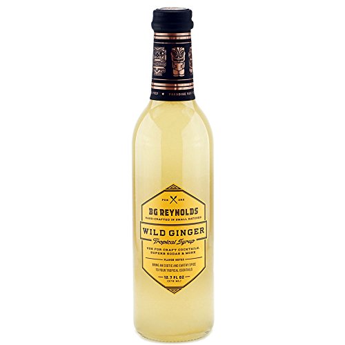 BG Reynolds Wild Ginger Syrup (375ml, 1 Bottle)