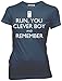 Doc Who Run You Clever Boy And Remember Adult T-Shirt