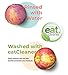 Eat Cleaner Fruit and Veggie Wash Bundle Includes One 12 Oz Spray Veggie Wash and Two Powder Packs; Clean up to 600 lbs of Produce, Produce Cleaner, Produce Wash, Over 99% Better Than Water Alone