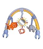 Singring Baby Pram Crib Activity Arch Plush Sunny Toy Stroller and Travel Activity Bar with Rattle and BB Device