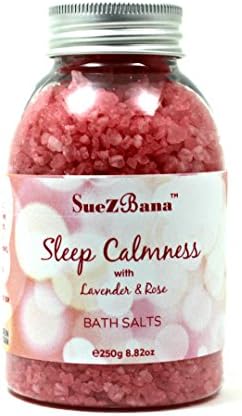 SLEEP CALMNESS LAVENDER & ROSE 250G BATH SALT