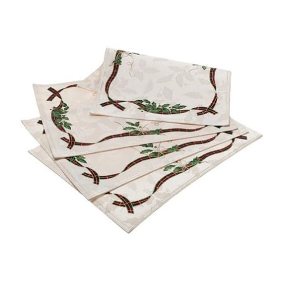Lenox Holiday Nouveau Placemats, Set of 4 LAVORIST