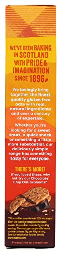 NAIRN’S GLUTEN-FREE STEM GINGER OAT GRAHAMS – HEALTHY, TASTY AND SAFE FOR CELIACS. PERFECT ON-THE GO SNACK .HIGH FIBER, NO ARTIFICIAL COLORS, FLAVORS, OR PRESERVATIVES, 5.64OZ