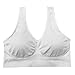 Coobie Seamless Comfort Bra, White, Large
