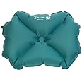 Klymit Pillow X Travel Pillow, Lightweight Inflatable Hybrid Airplane, Backpacking, Hammock, and Camping Pillow