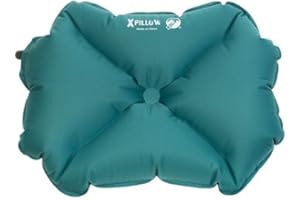 Klymit Pillow X Travel Pillow, Lightweight Inflatable Hybrid Airplane, Backpacking, Hammock, and Camping Pillow