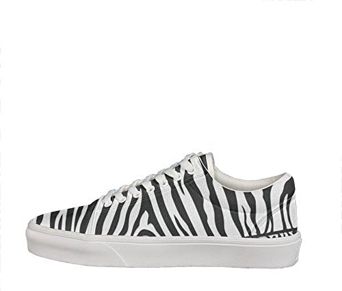 White Tiger Stripe Women's Sneaker Lightweight Go Easy Walking Casual Comfort Shoes