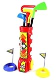 Deluxe Kid's Happy Golfer Toy Golf Set w/ 3 Golf