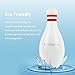 Haphome 1554 New Generation Toilet Bowl Cleaner！Natural Antibacterial Disinfectant Scrub-Free Automatic Bathroom and Tank Cleaning System Bleach, m, White