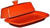 Fiesta Covered Butter Dish, X-Large, Poppy