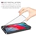iCarez Tempered Glass Screen Protector for iPhone 11 iPhone XR 6.1-Inches, 2-Pack Full Coverage