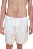 OSCAR ROSSA Men's Luxury Silk Sleepwear 100% Silk Boxer