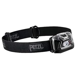 Petzl tactikka hoofdlamp, unisex volwassenen, zwart, uni