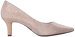Trotters Women's Noelle Pump, Tan Metallic, 6.0 N US