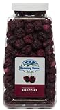 Harmony House Foods Freeze-Dried Cherries, whole (6 oz, Quart Size Jar)