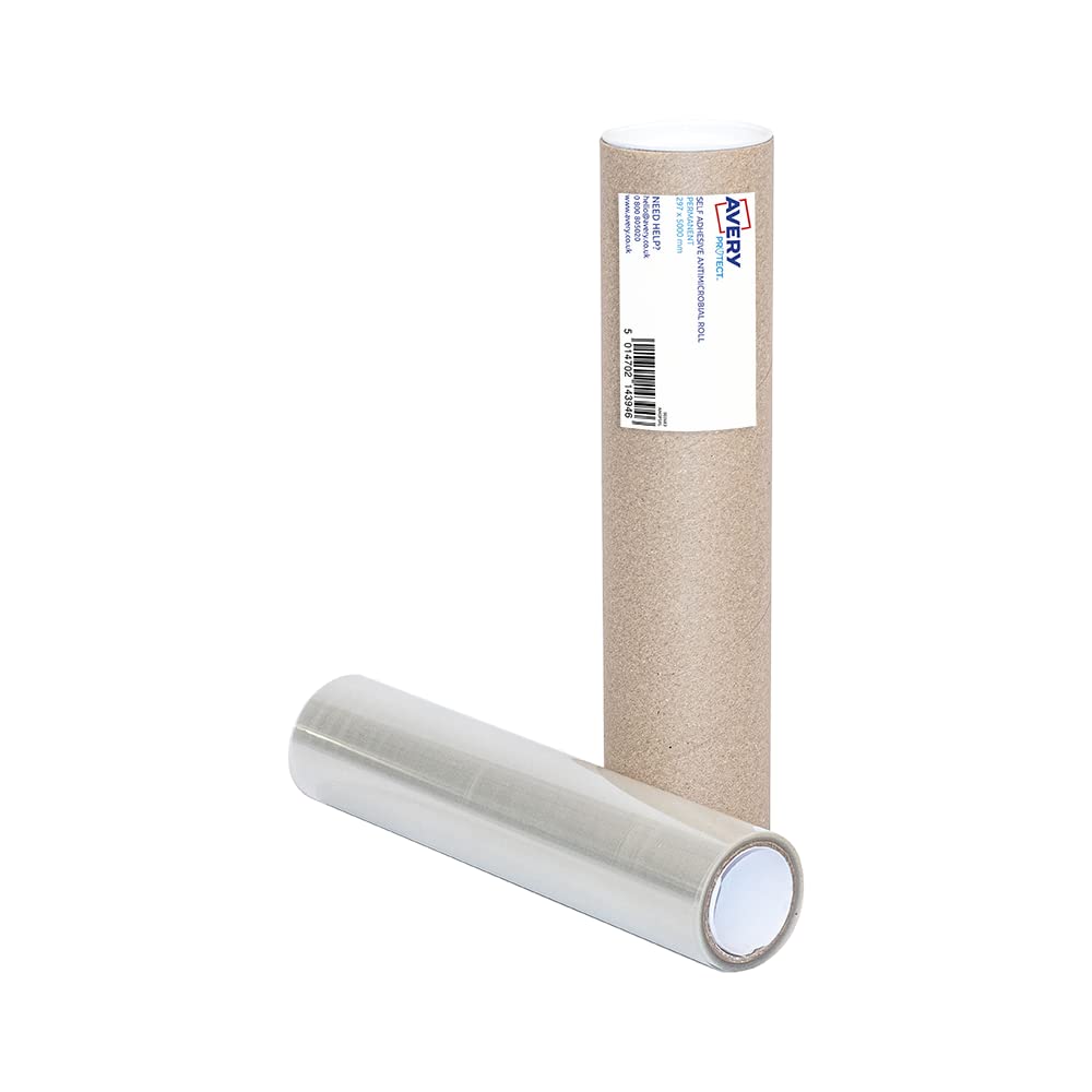 AVERY 297mmx5m Permanent Antimicrobial Roll AM0P5RL