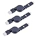 Micro USB Cable, NonoUV Type C to Micro USB Convert Connector 2 IN 1 Retractable Charging Data Sync Cable Cord for Android Smartphones, MacBook 12 inch, Google Chromebook Pixel, Nexus 5X 6P & More