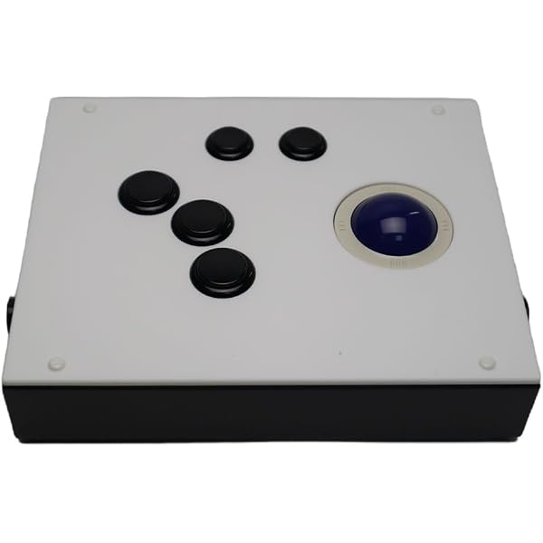 Amazon.com: FightBox F8 R3L3 White Arcade Controller, Leverless