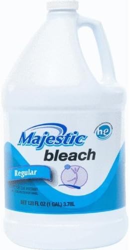 GREAT LAKES WHOLESALE 2260900064 Majestic Regular Scent Bleach, 128 fl. oz.